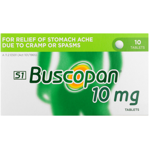 BUSCOPAN 10MG TAB (10)