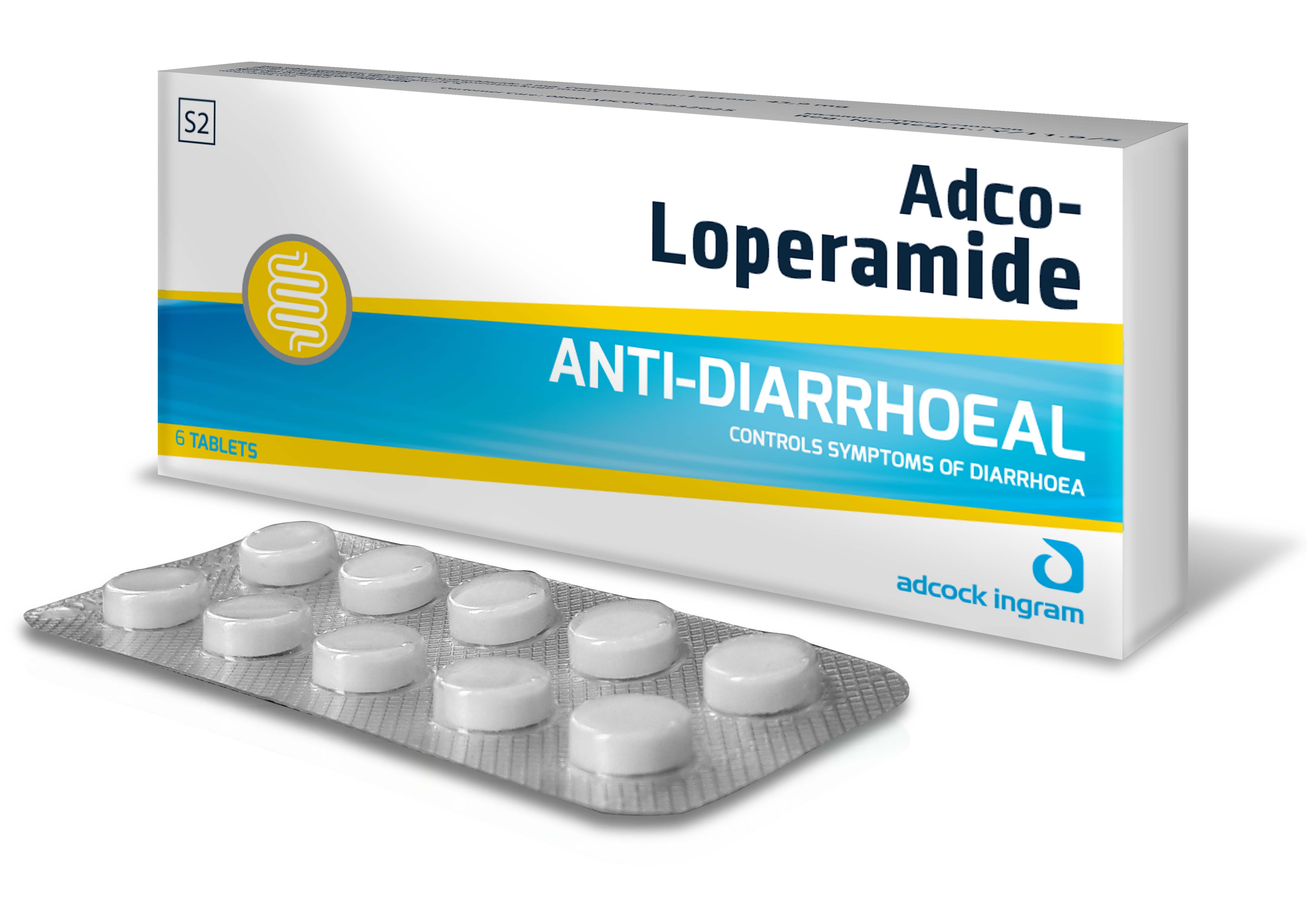 ADCO-LOPERAMIDE 2MG TAB (6)