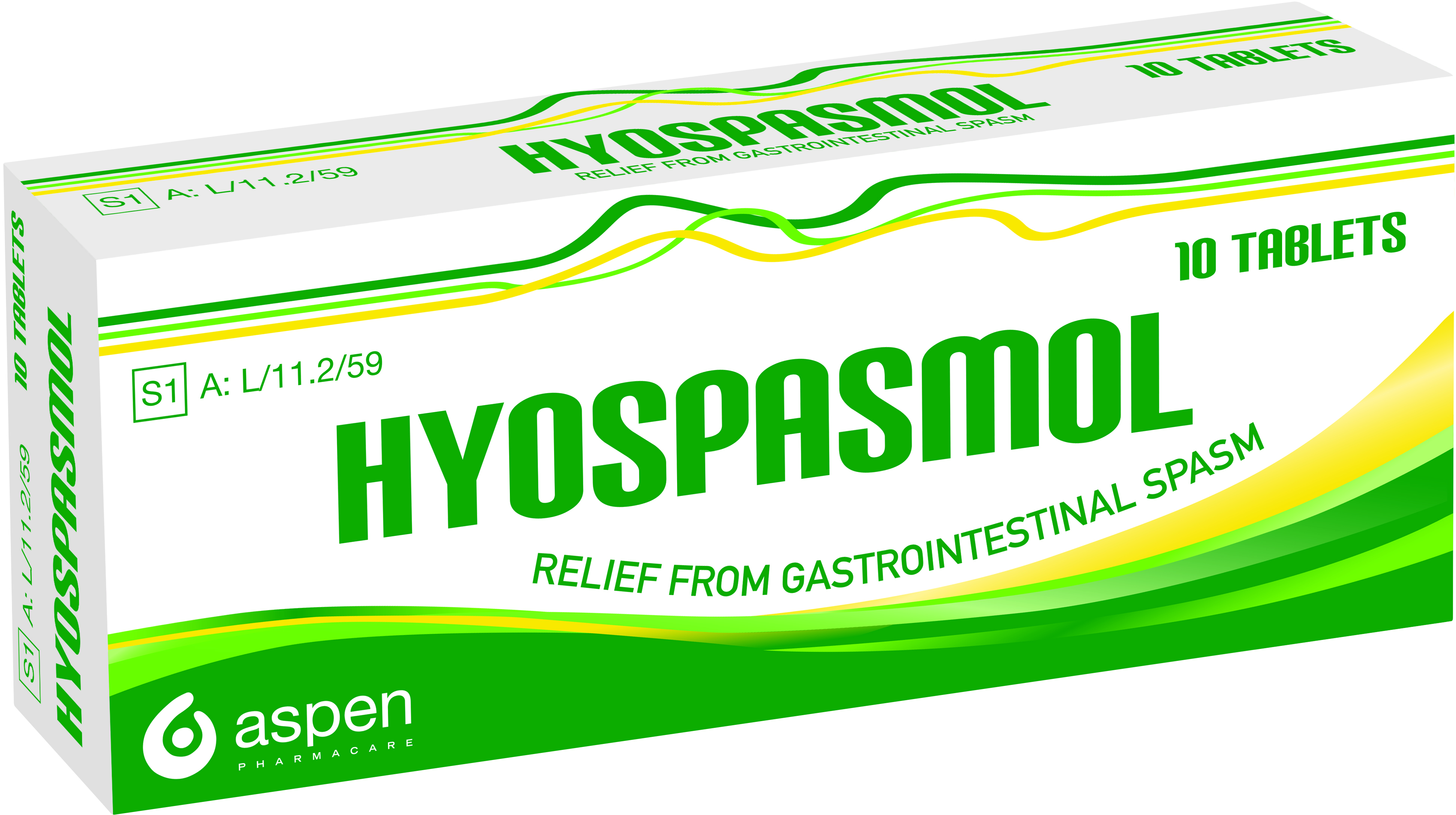 HYOSPASMOL 10MG TAB (10)