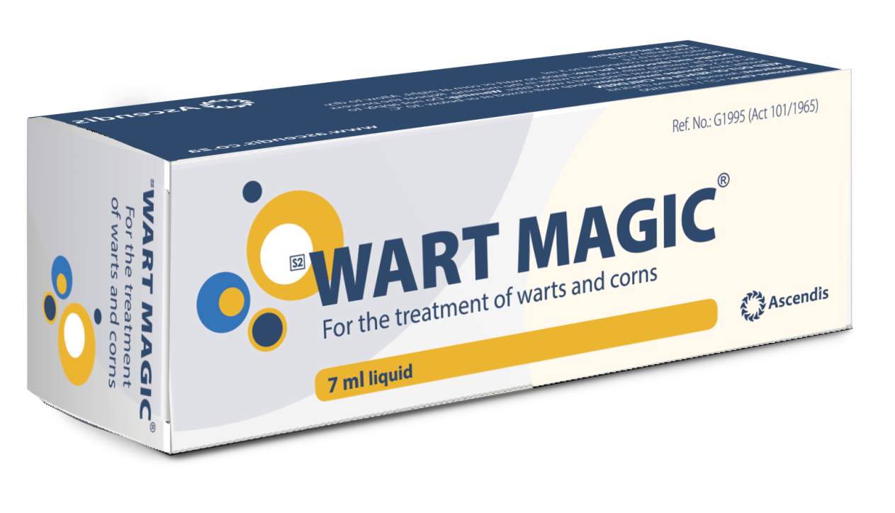 WART MAGIC LIQUID (STX) LOT (7)