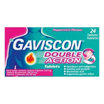 GAVISCON PLUS TAB (24)