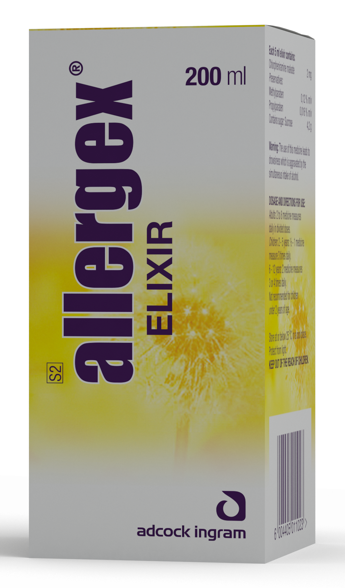 ALLERGEX 2MG/5ML SYR (200)