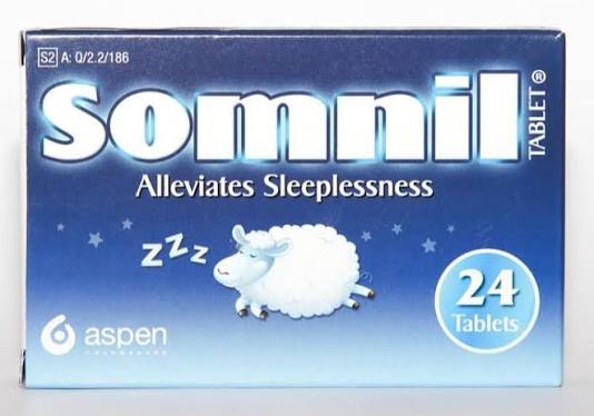 SOMNIL 25MG TAB (24)
