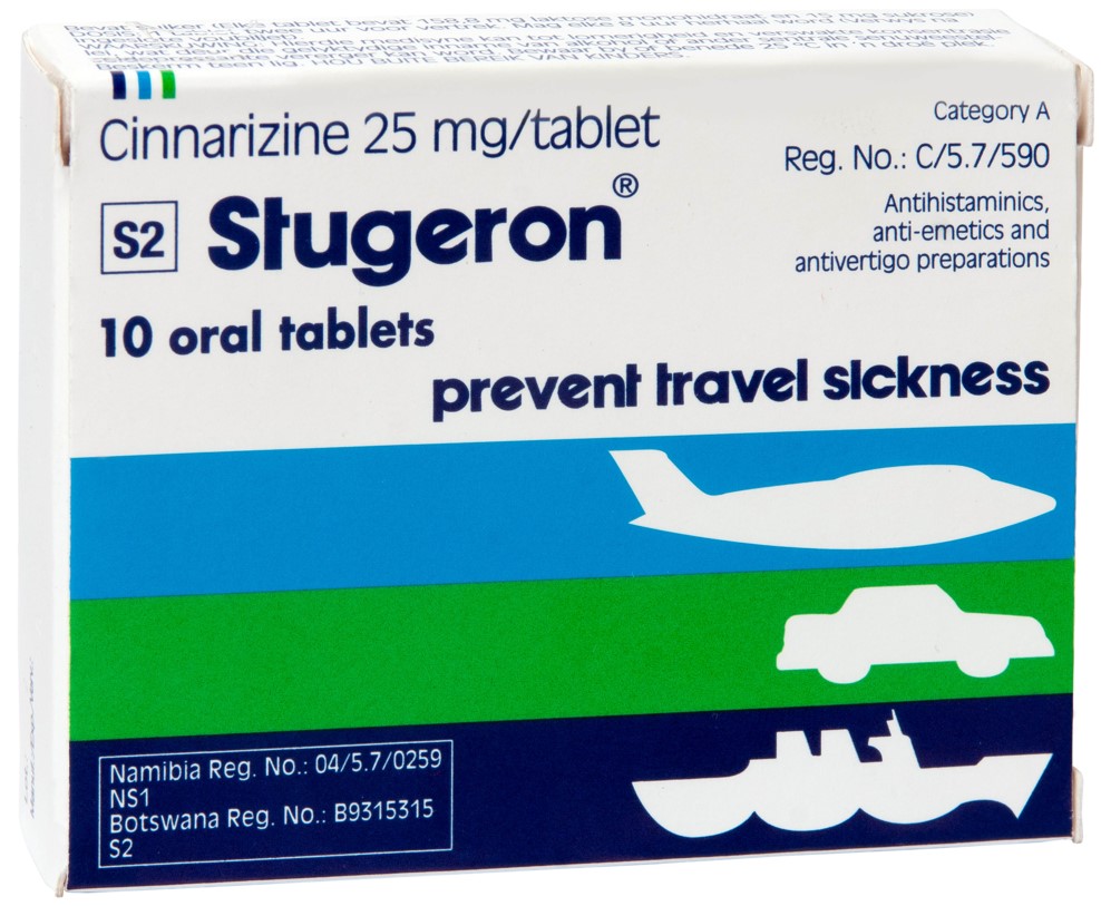 STUGERON 25MG TAB (10)