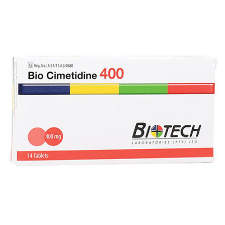 BIO-CIMETIDINE 400MG TAB (14)