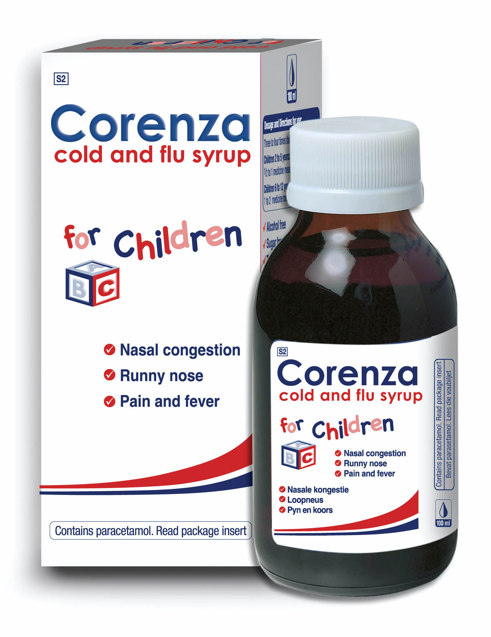 CORENZA COLD AND FLU SYR (100)